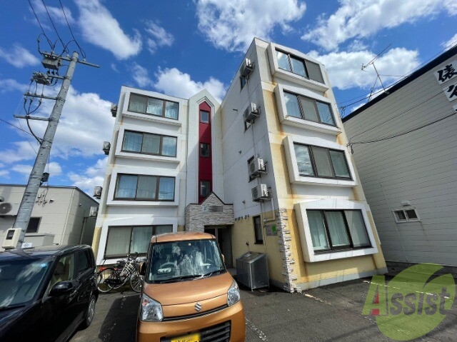建物外観　札幌市東区北１７条東「Ｓ－ｃｏｕｒｔ１７」