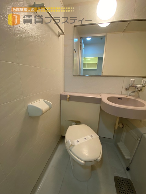 トイレ　お掃除らくちんのトイレです。
