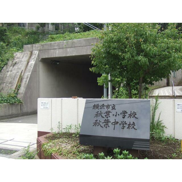 小学校　秋葉小学校・中学校（小学校）まで600m