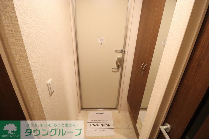 玄関　お問合せはタウンハウジングまで！※現地待合わせ相談可能