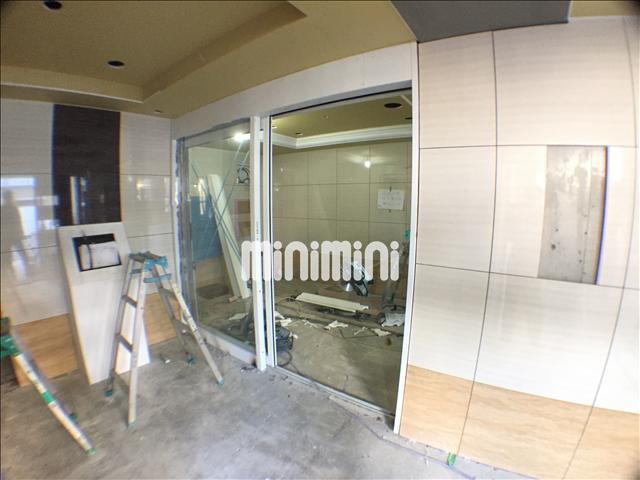 エントランス　建築中　エントランス