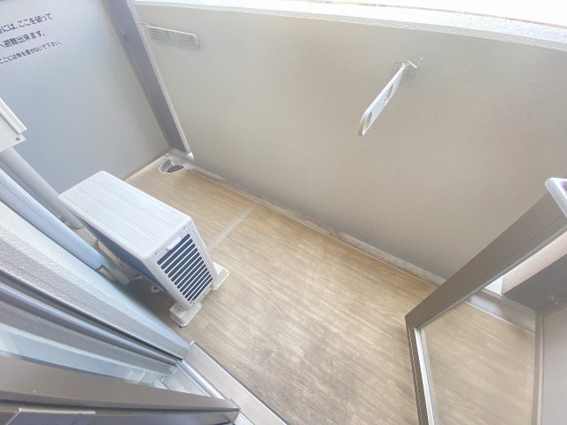 バルコニー　落ち着いた時間を過ごせるバルコニーです
