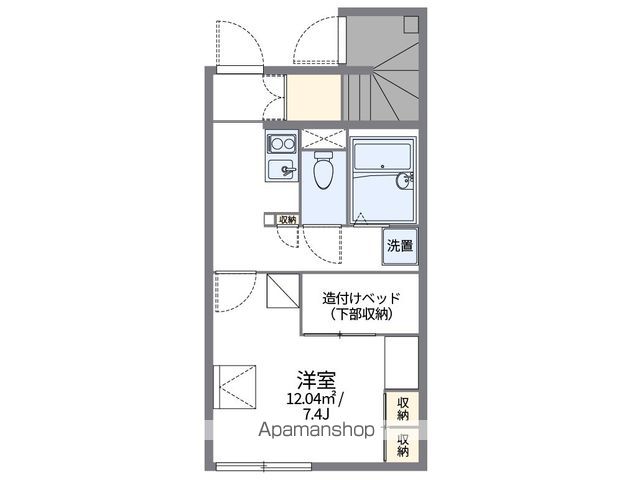レオパレスみどりの間取り写真