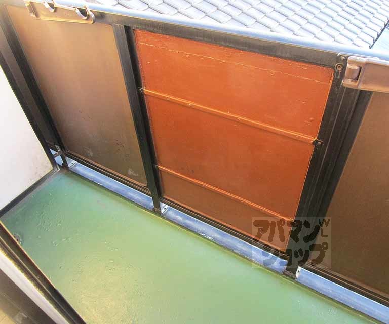 バルコニー　３０２号室の写真です。