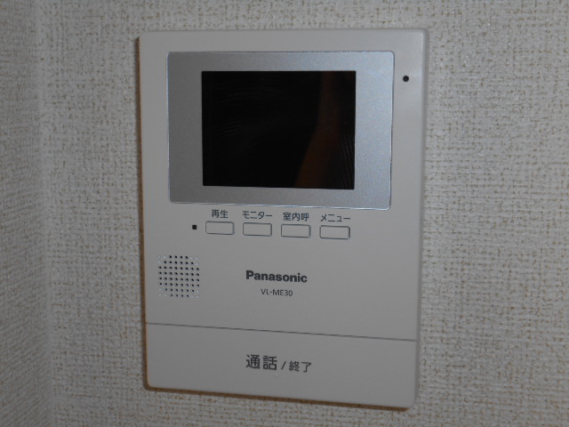 セキュリティ　カラーＴＶモニター付インターホン完備