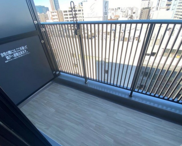 バルコニー　※別部屋の参考写真です。