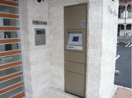 セキュリティ　オートロック付きで安心ですね