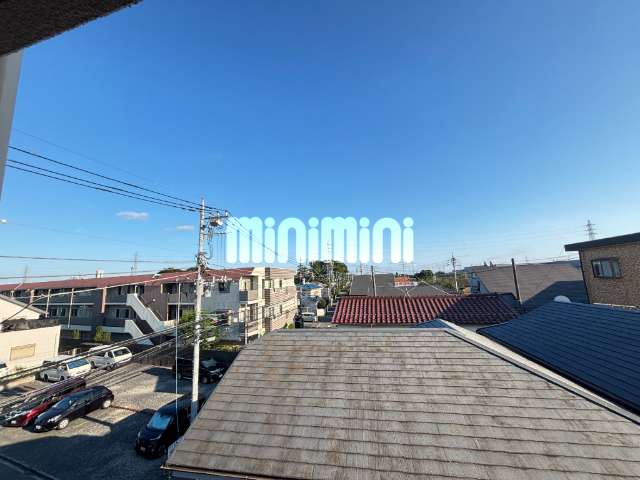 眺望　三階なので、眺めが良好です♪※他の部屋の写真になります