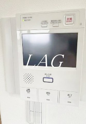 セキュリティ　モニター付きインターホンです。