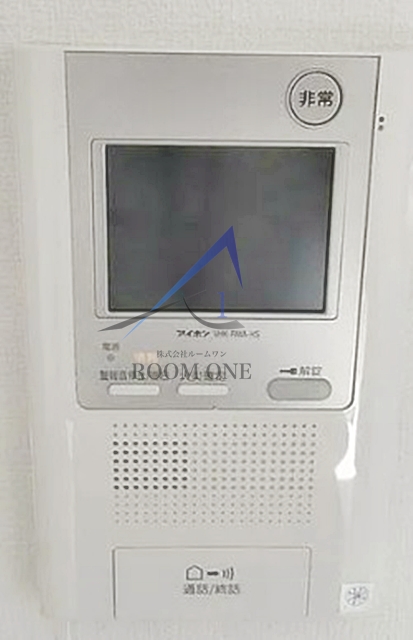 セキュリティ　モニター付きインターホンです。