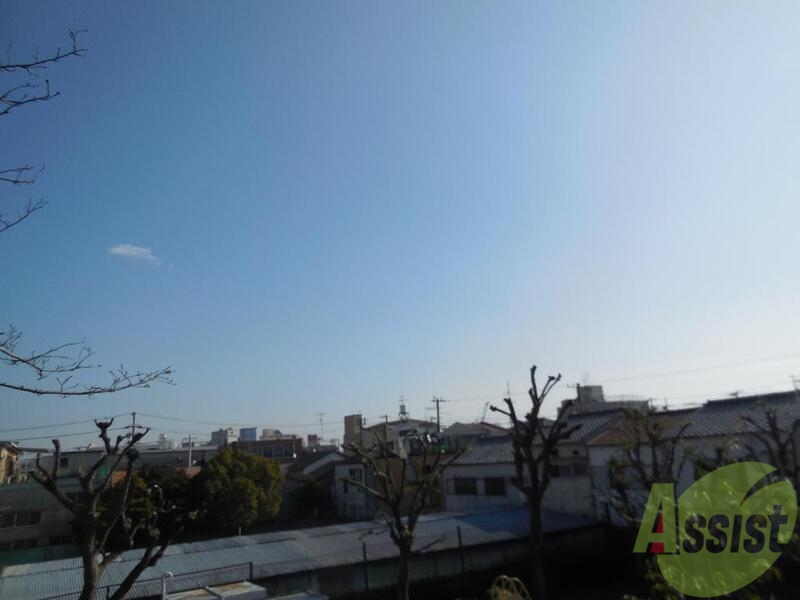 眺望　今日の天気は快晴、こんな風景が見えると一日頑張れそう