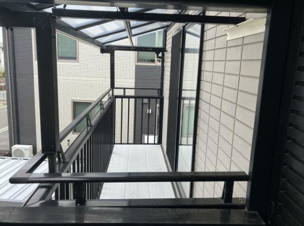 バルコニー　バルコニー付きです