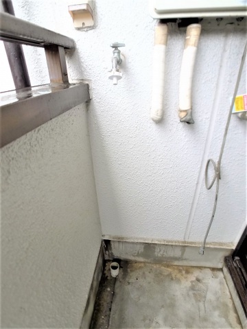 バルコニー　※他号室の写真です。