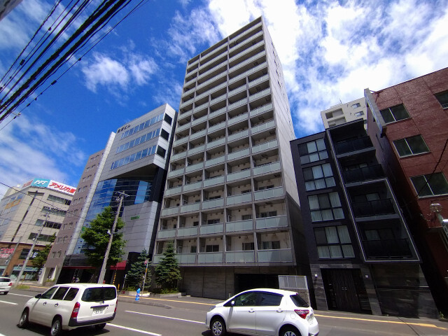 建物外観　札幌市中央区北４条東「プライマル札幌北４条」