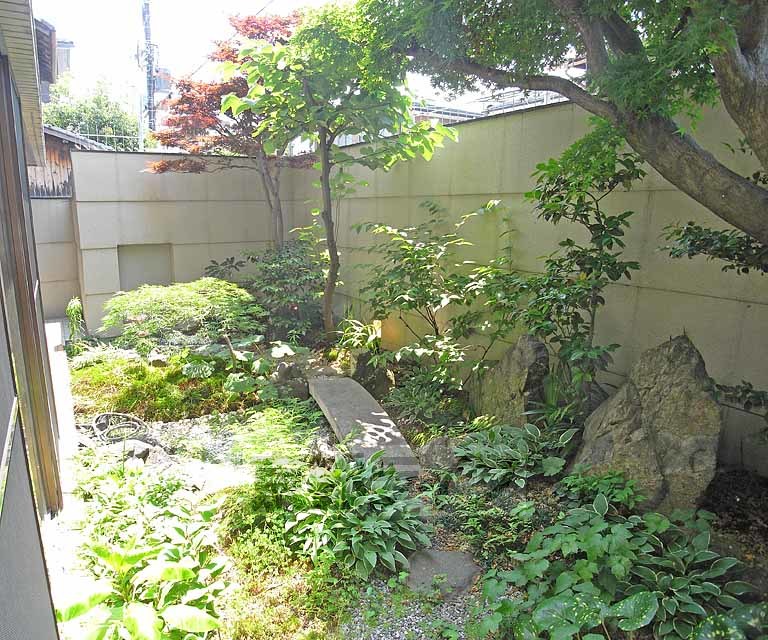 バルコニー　庭です。