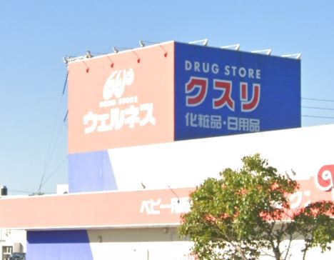 ドラックストア　ドラッグストアウェルネス 北本町店（ドラッグストア）まで434m