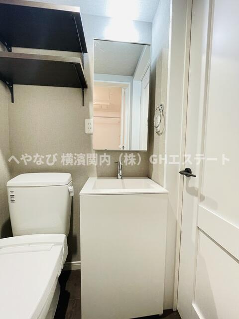 洗面設備　他号室　同施工参考写真