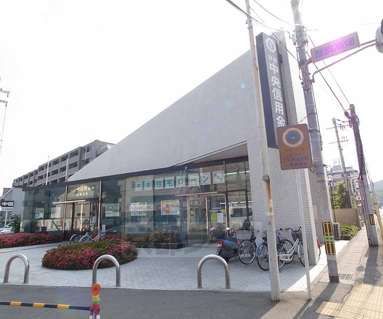 銀行　京都中央信用金庫 醍醐支店（銀行）まで620m