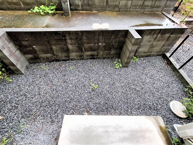 庭　図面と現状に相違がある場合には現状を優先
