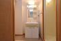 洗面設備　独立・シャワー付洗面化粧台♪