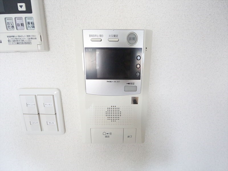 セキュリティ　ＴＶモニター付インターホン
