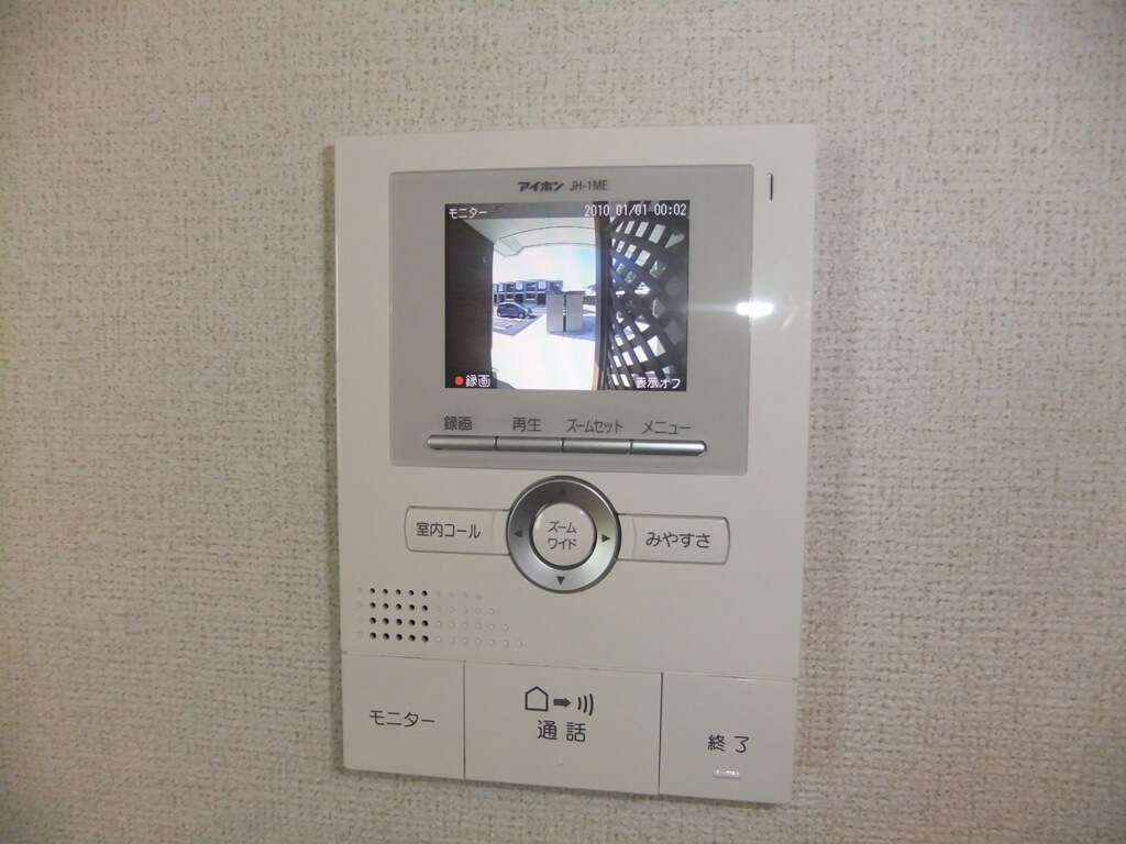 セキュリティ　モニター付きインターホン