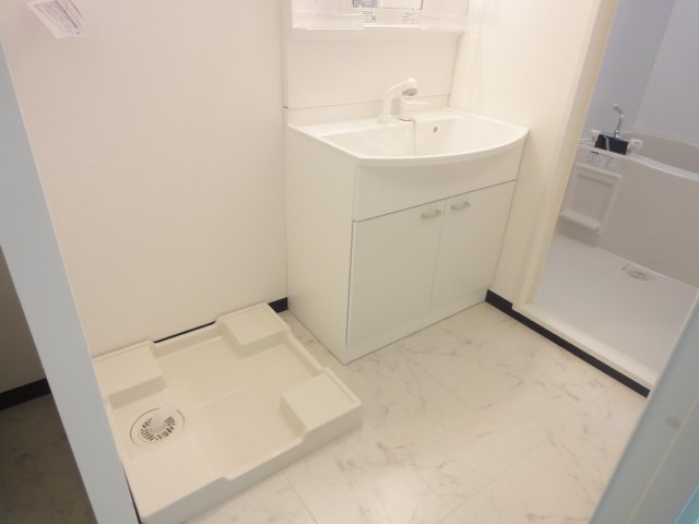 洗面設備　同物件別号室のものです。