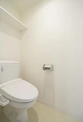 トイレ　ゆったりとした空間のトイレです