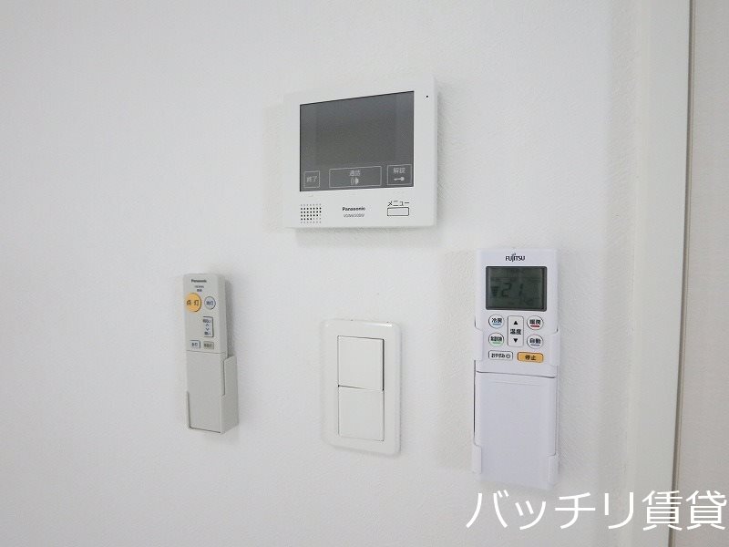 セキュリティ　画像は別号室タイプの為、現状を優先致します。