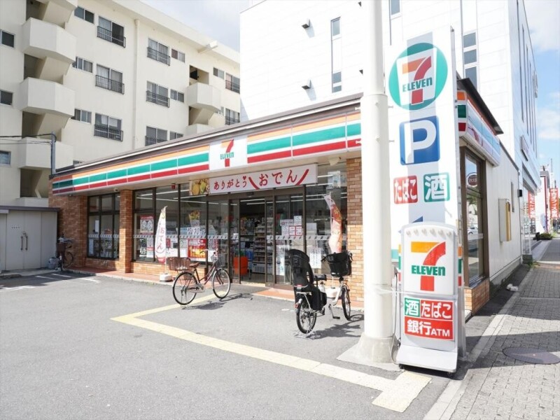 コンビニ　セブン‐イレブン 吹田南金田１丁目店（コンビニ）まで286m