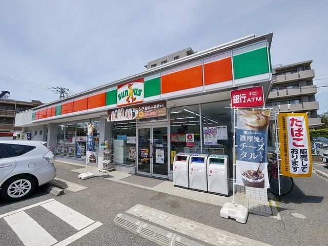 コンビニ　サンクス北秋津店（コンビニ）まで215m