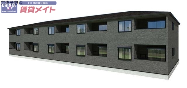 建物外観　完成パース