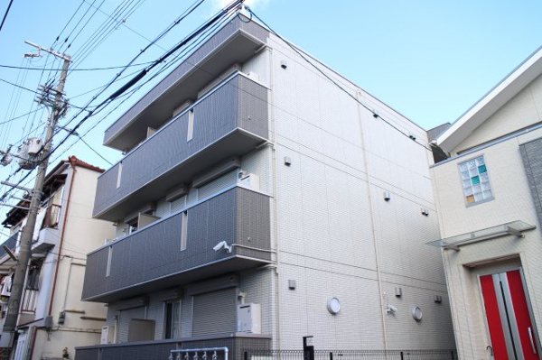 建物外観　外観は落ち着いています