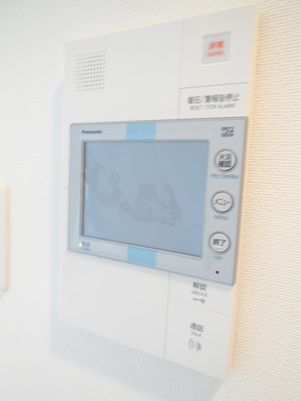セキュリティ　TVモニター付きインターホン