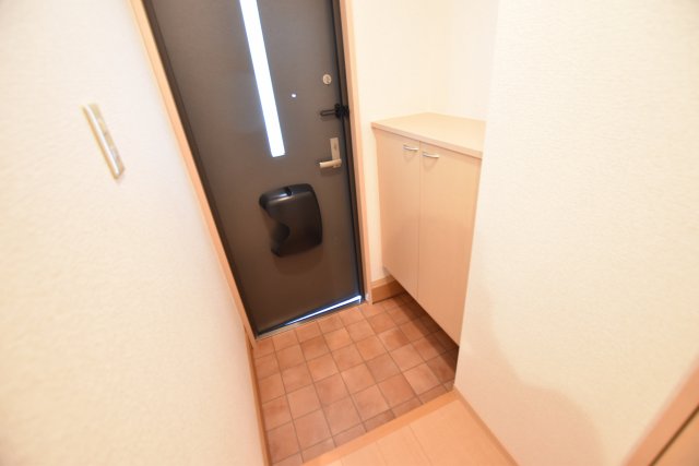 玄関　落ち着いた玄関です