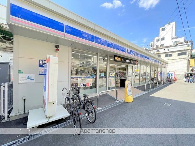コンビニ　ローソン森ノ宮駅南店（コンビニ）まで747m