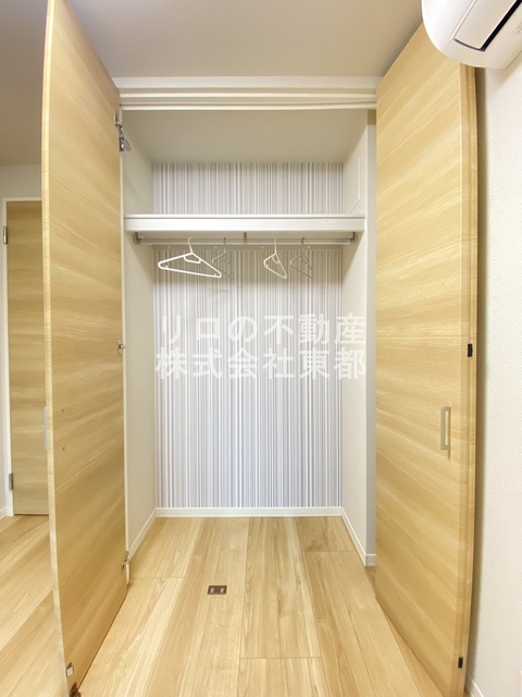 収納　収納はクローゼットタイプなので、整理整頓はかどります☆