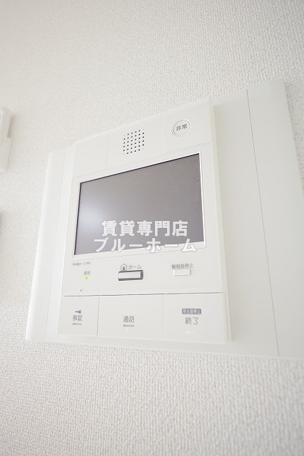 セキュリティ　TVモニター付きで防犯対策バッチリです！
