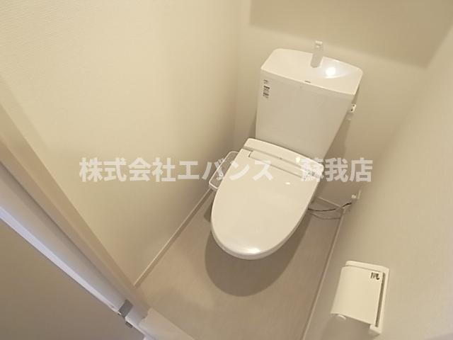 トイレ　トイレもきれいです