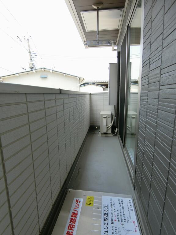 バルコニー　※同タイプ別号室の写真を転用