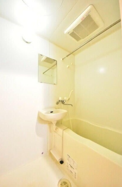 バス・シャワールーム　※同建物内の別部屋参考写真です