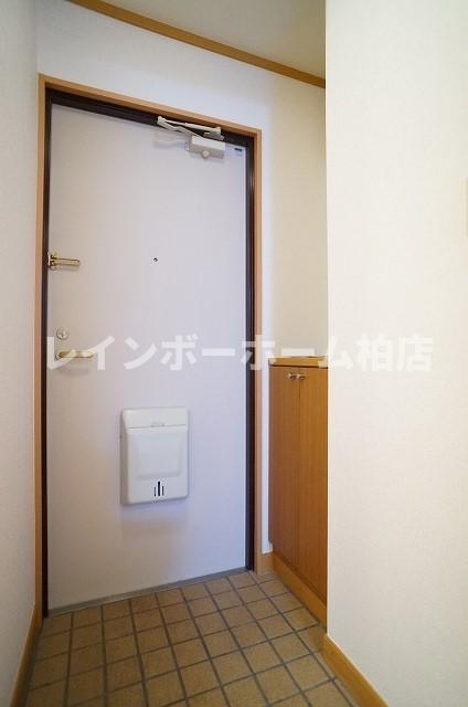 玄関　明るい玄関です