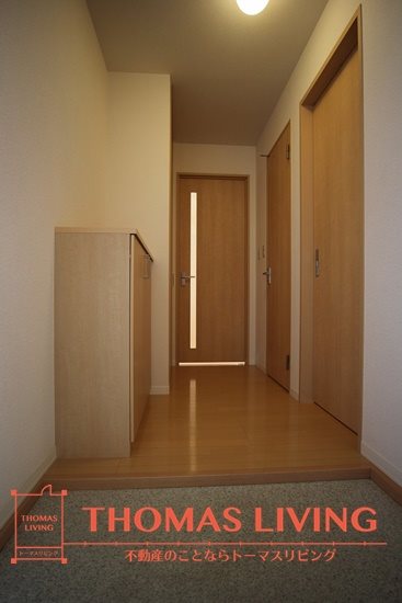 北九州モノレール 香春口三萩野駅 徒歩15分 2階建 築17年の玄関写真