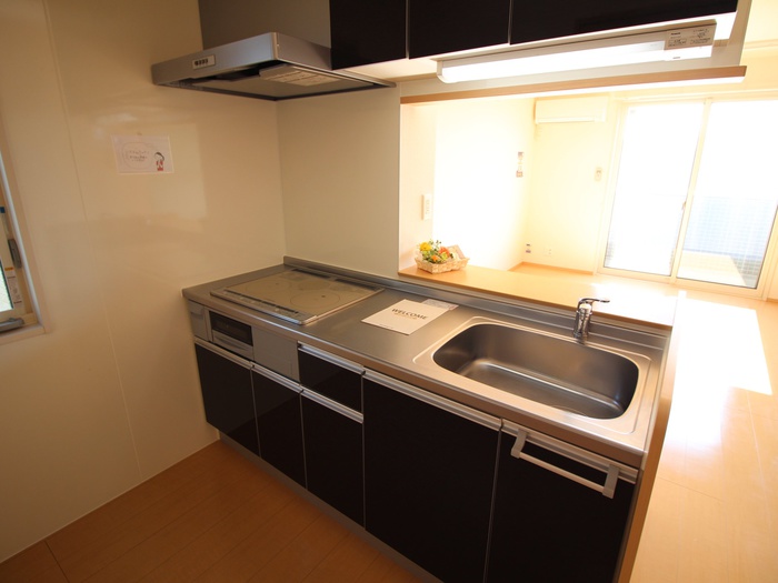 クレセント新町のキッチン写真