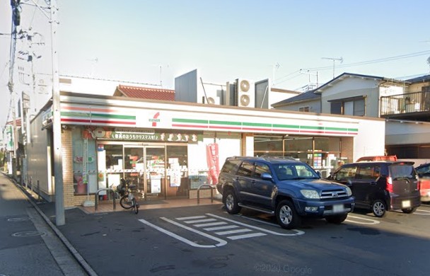 コンビニ　セブンイレブン 船橋高根台店（コンビニ）まで609m
