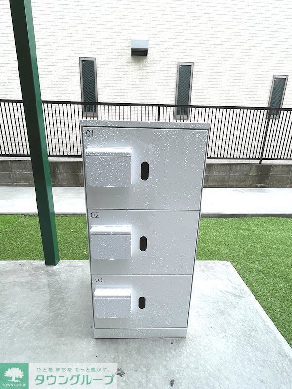 エントランス　宅配BOX設置予定
