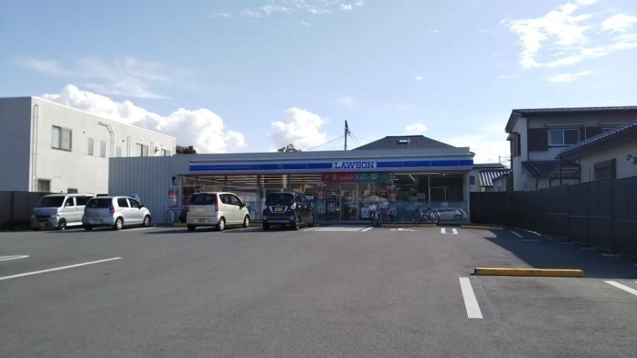 コンビニ　ローソン甲府住吉四丁目店（コンビニ）まで409m