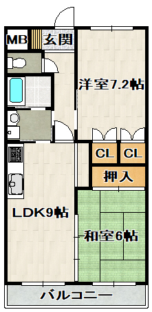 AMENITYCOURT K.Iの間取り写真