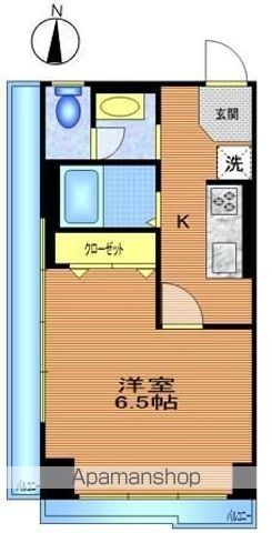 西武新宿線 西武柳沢駅 徒歩7分 5階建 築47年の間取り写真