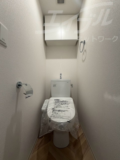 地下鉄長堀鶴見緑地線 蒲生四丁目駅 徒歩1分 10階建 築1年のトイレ写真